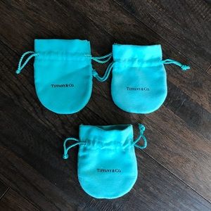 Tiffany & Co. jewelry pouches